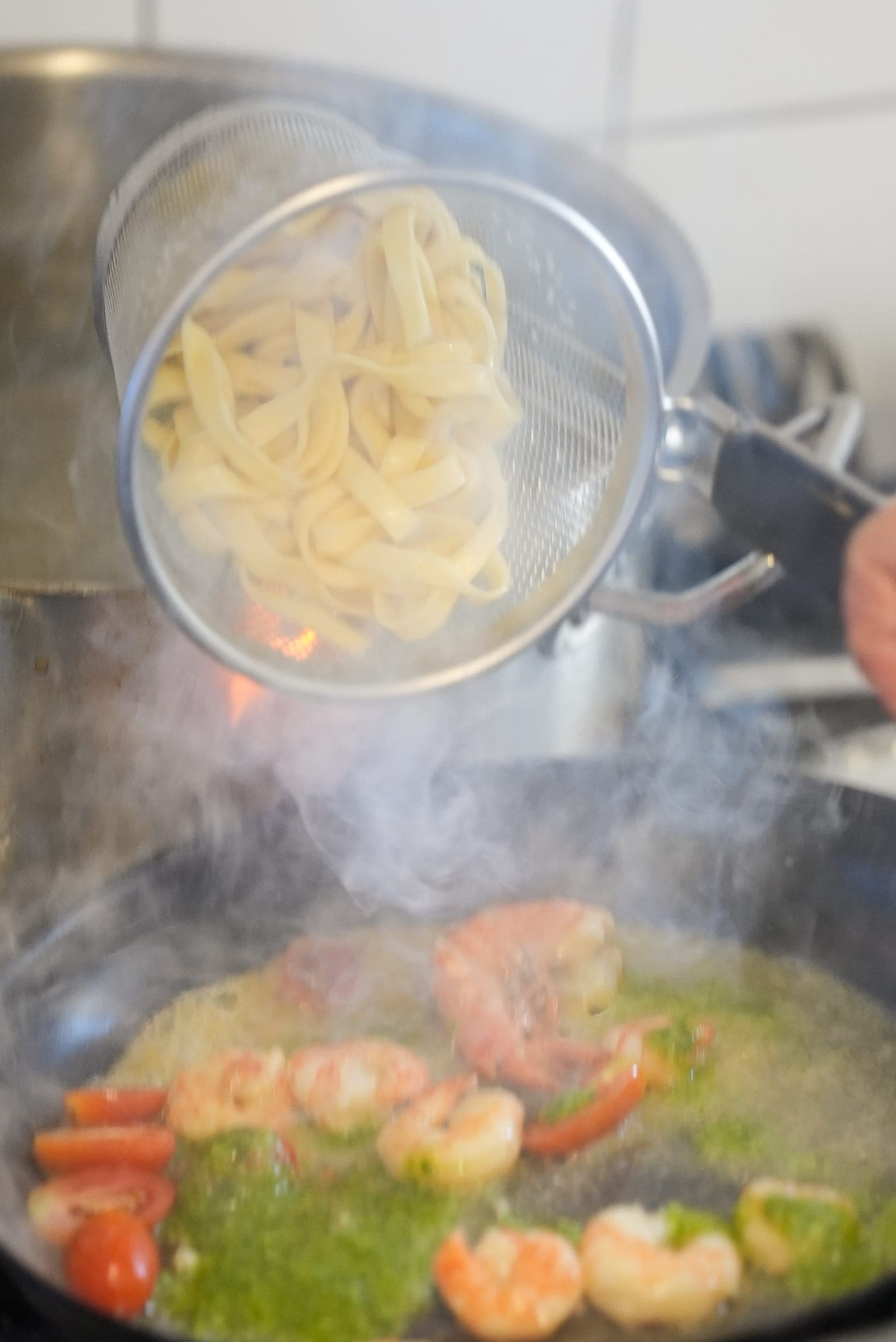 Service in der Pizzeria Grimaldi