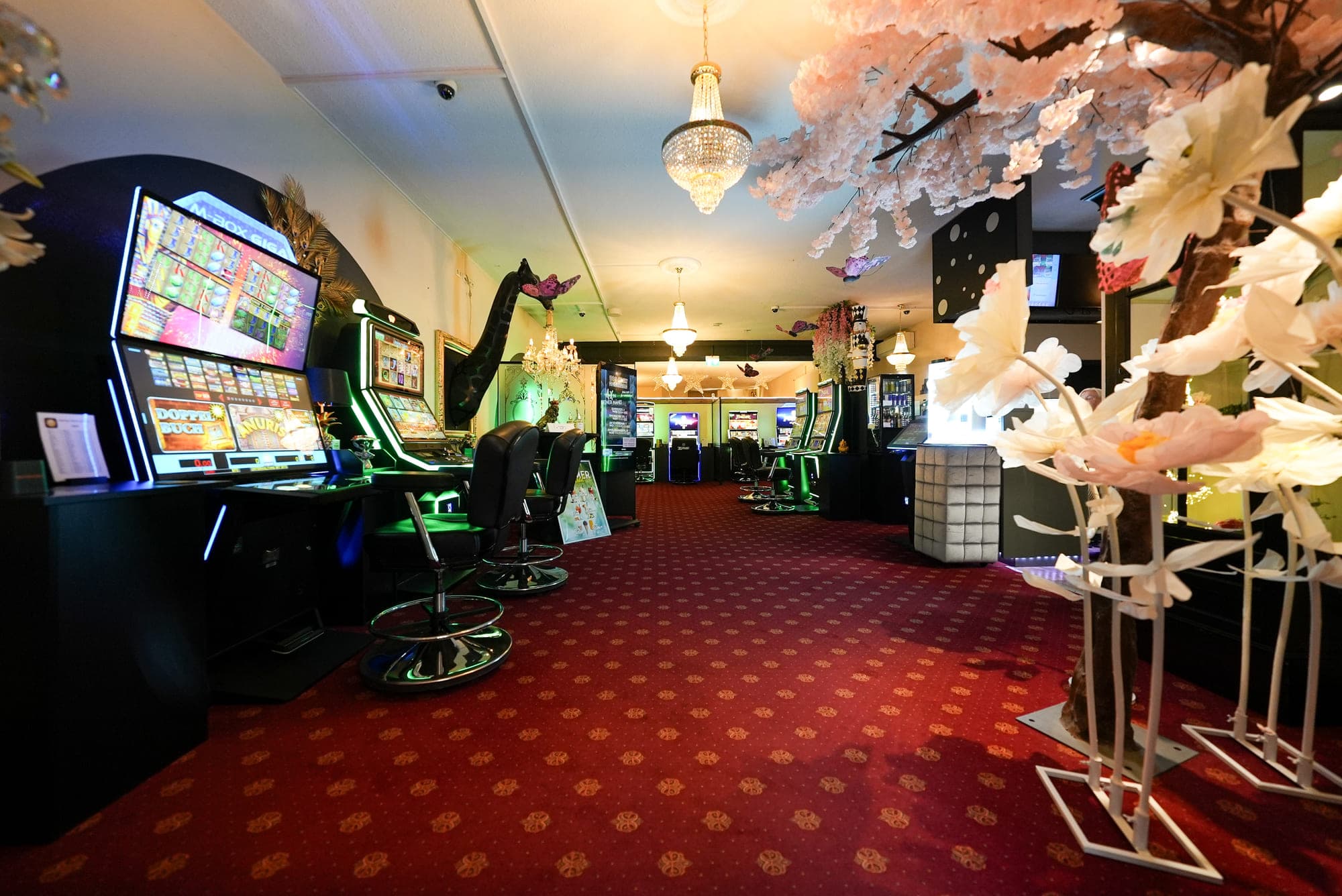 Impression aus der BIG CASH Spielhalle Waldkirchen
